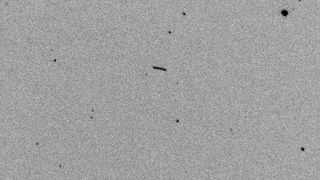 A small asteroid discovered only a few hours before hitting Earth in March 2022.