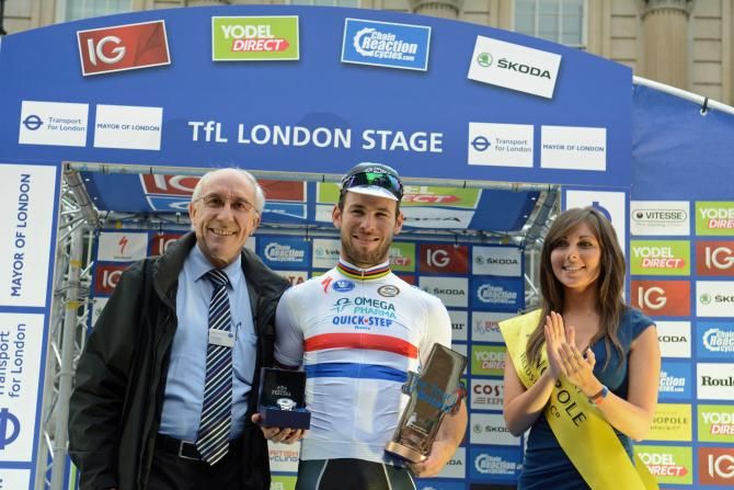 Final Tour of Britain stage winner Mark Cavendish