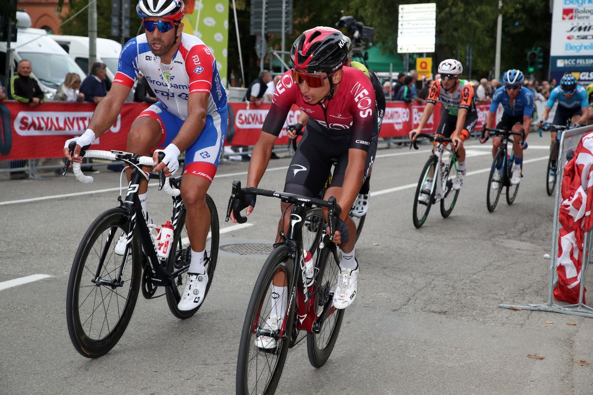 Egan Bernal (Team Ineos) at the GP Bruno Beghelli