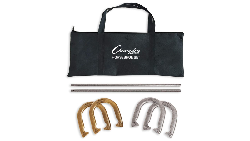 Champion Sports horseshoes set