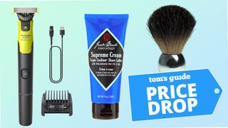 Philips Norelco OneBlade 360, Jack Black Supreme Cream,RDSPTBEK Badger Shaving Brush