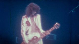 Jimmy Page onstage in Chicago