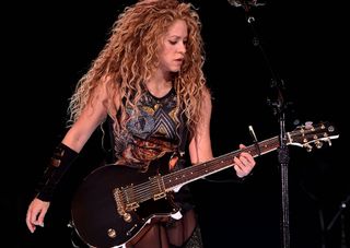 Shakira performs at the United Center on August 3, 2018 in Chicago, Illinois