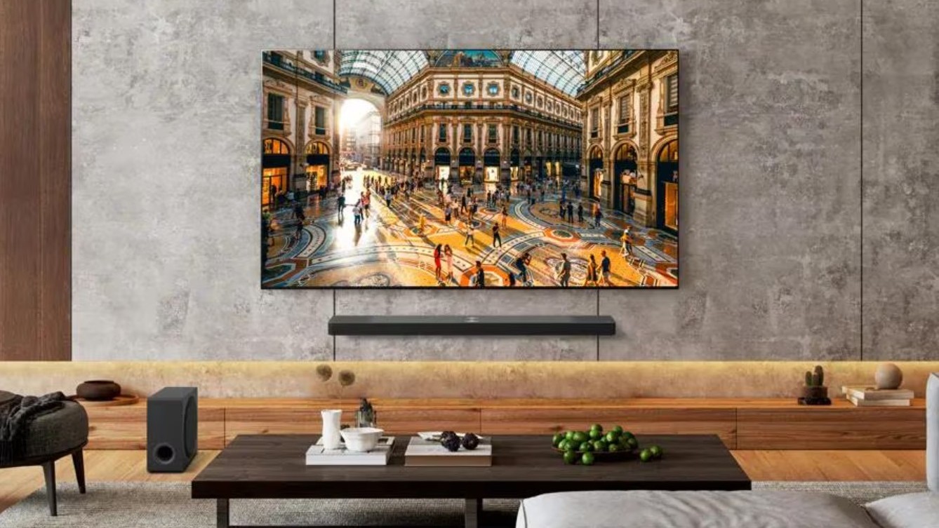 LG OLED B5 in a living room