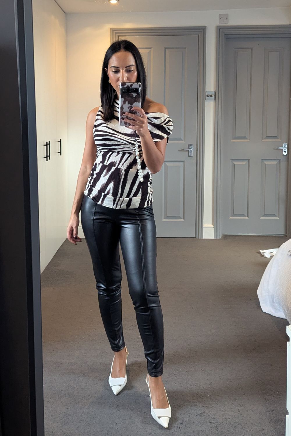 Best petite leggings @jazzriaharris M&amp;amp;S Leather Look Leggings