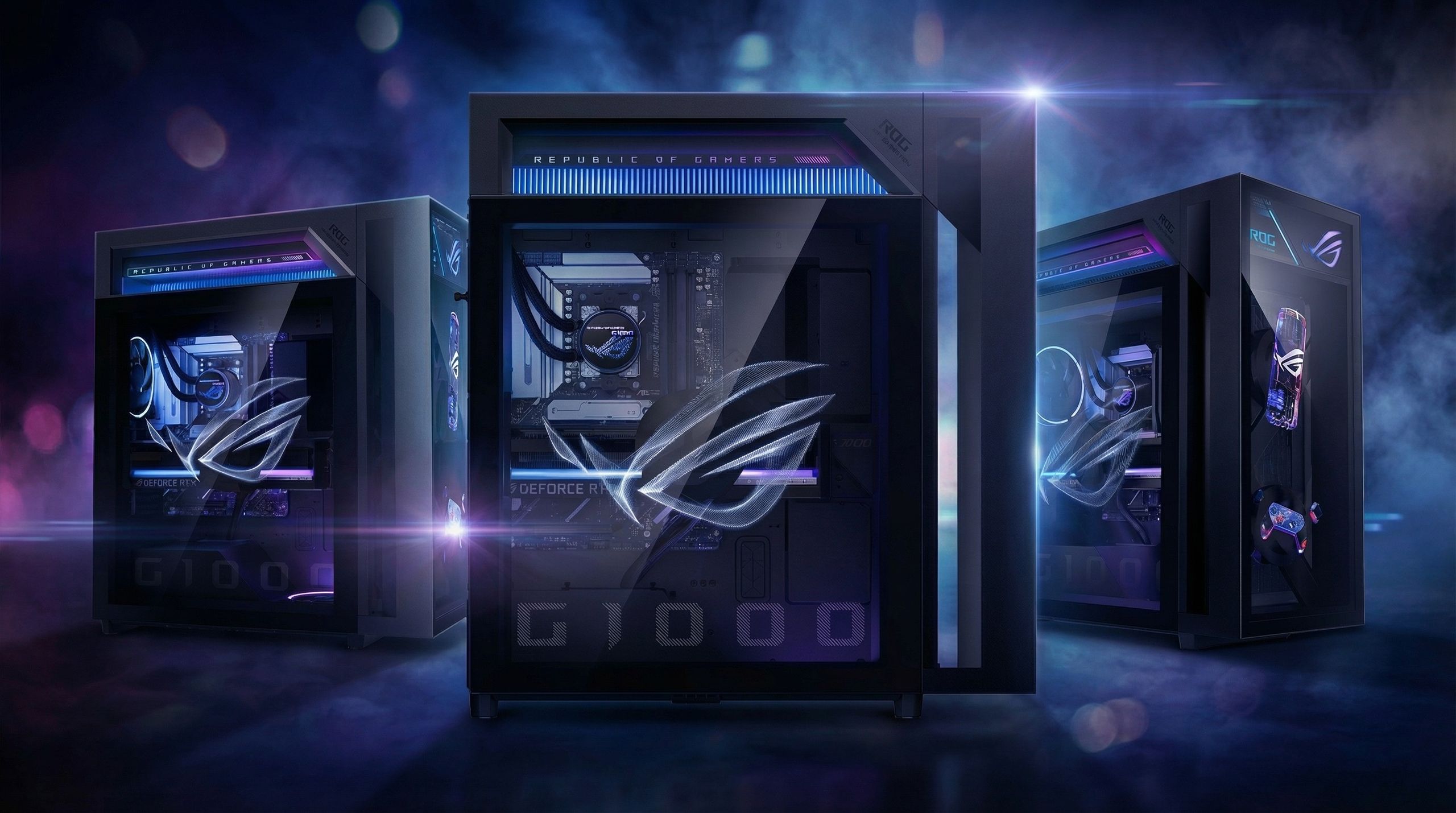ASUS's hologram desktop creates visuals using ROG AniMe Holo | Windows ...