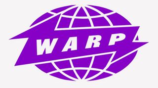 The Warp records logo, one of the best record label logos
