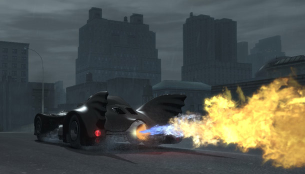 Mod of the Week: Batmobile Script, for Grand Theft Auto IV | PC Gamer