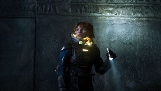 Prometheus: Noomi Rapace as Elizabeth Shaw