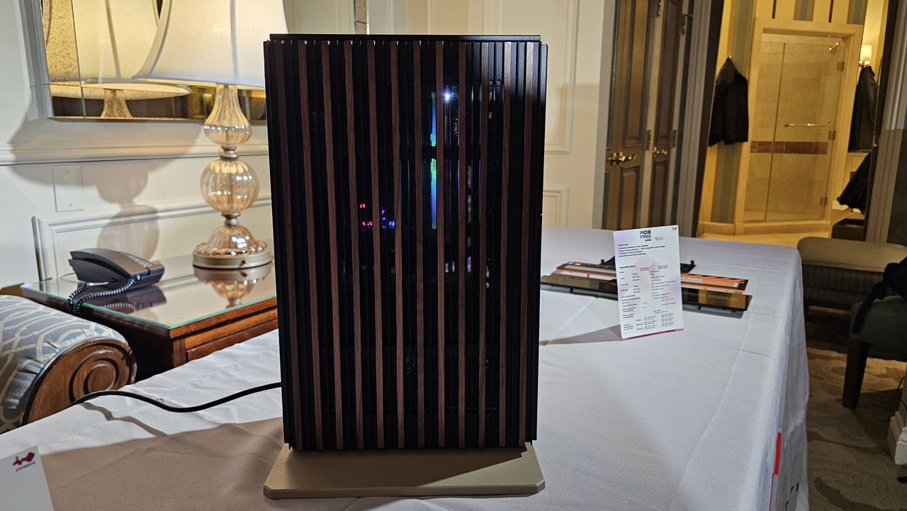 InWin booth at CES 2024