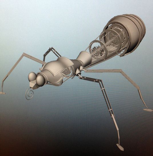 How to create a mechanical 3D character | Creative Bloq