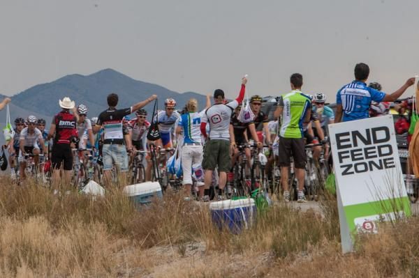 Utah's stage 4 feedzone got plenty of action