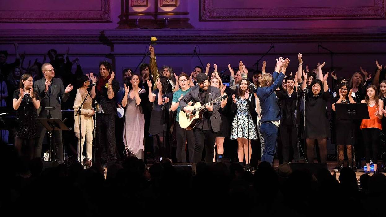 The stars of last night&#039;s Bowie show at Carnegie Hall