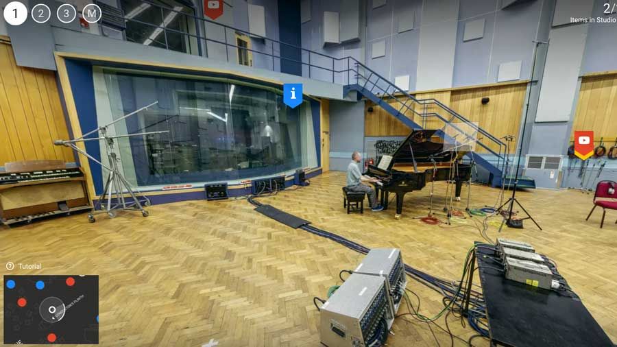Explore three studios and a mastering suite