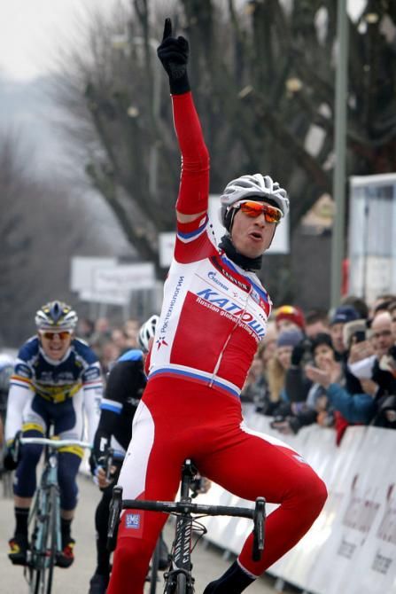 Rudiger Selig (Katusha) wins the 2013 Volta Limburg Classic