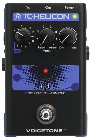 TC-Helicon VoiceTone H1 pedal