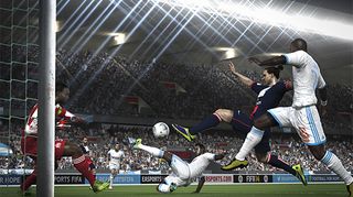 FIFA 14 physics on Xbox One and PS4