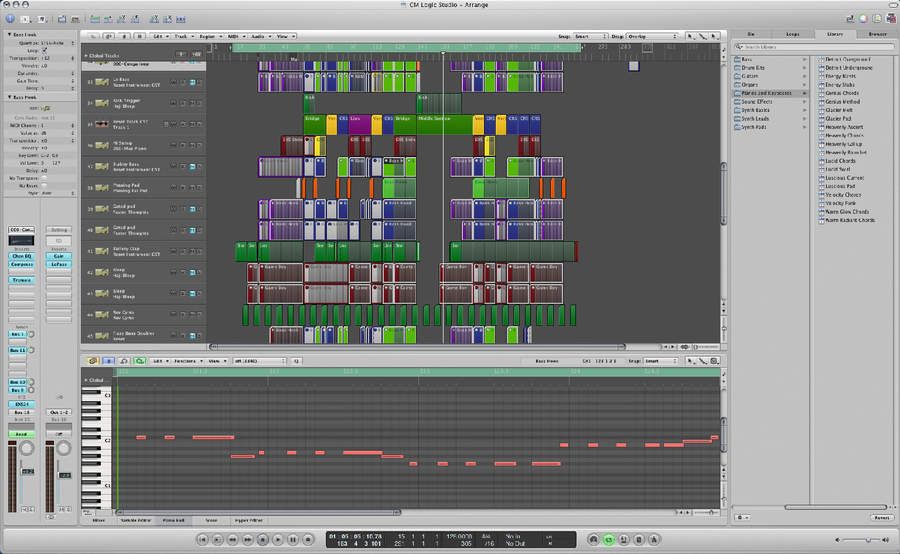 The Matrix Editor has been renamed as the Piano Roll