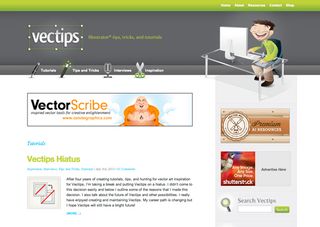 Vectips offers a great selection of Illustrator tips, tricks and tutorials