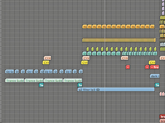 Strings and hi-hats