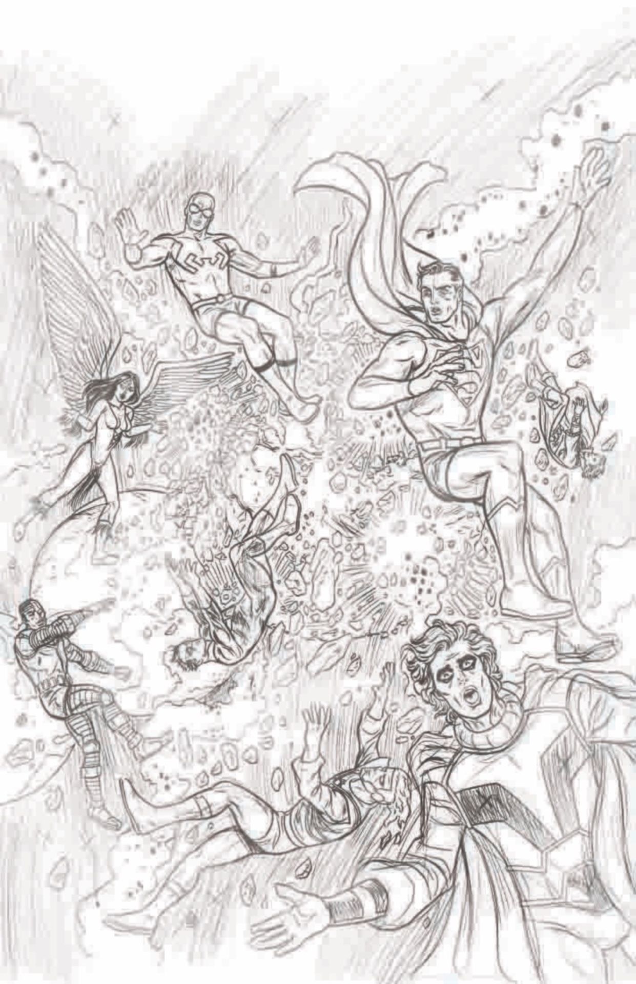 DC homage variant cover