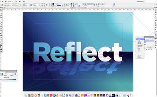 How to create reflective typography in InDesign 