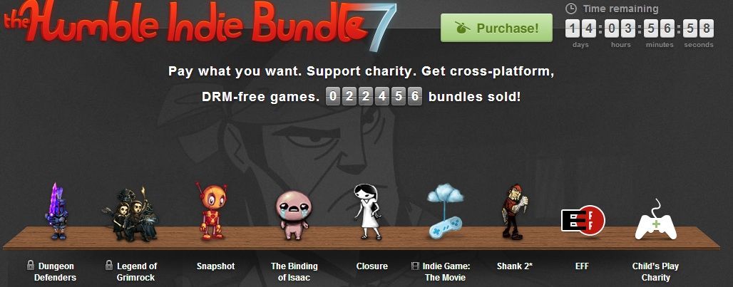 Humble Indie Bundle 7 includes Legend of Grimrock, Binding of Isaac ...