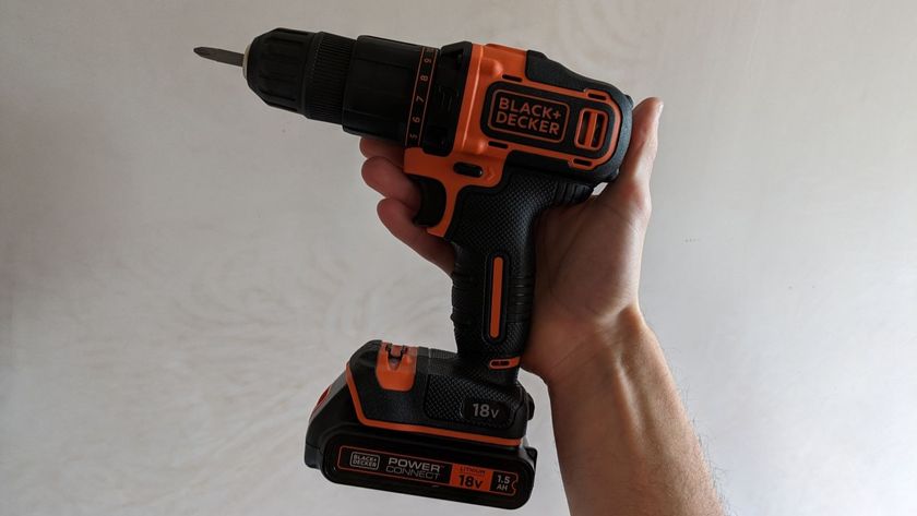 A Black + Decker BCD700S1K-GB combi drill 