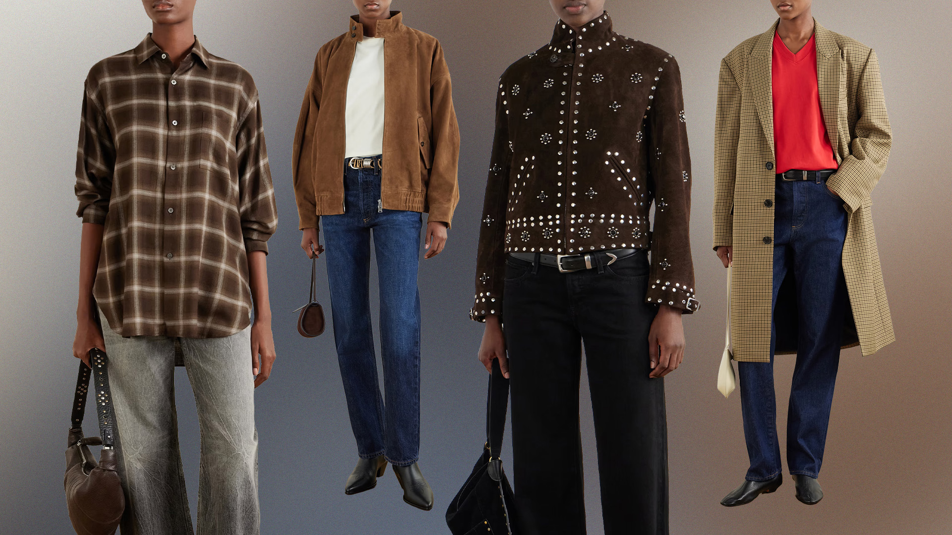 Collage of NET-A-PORTER fall arrivals