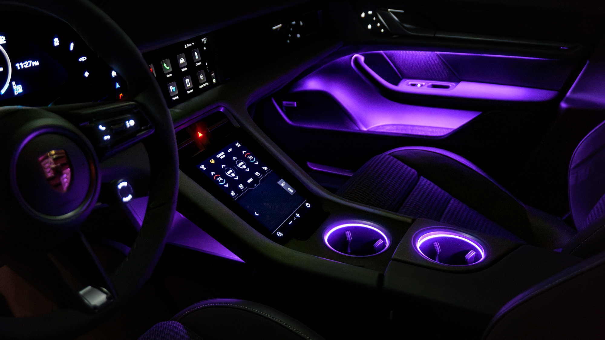 2025 Porsche Taycan test drive.