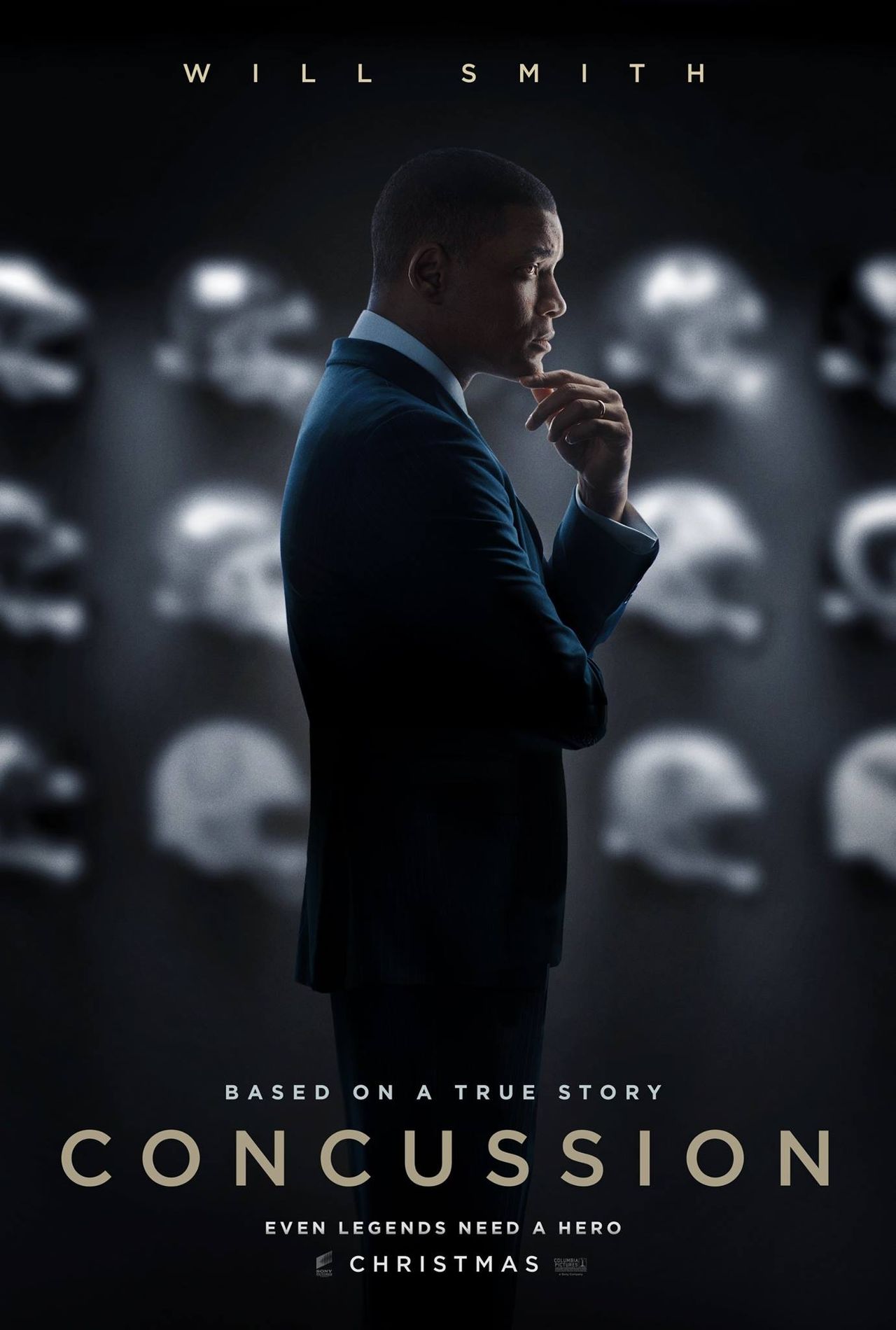 Promotional poster for the movie &amp;quot;Concussion&amp;quot;