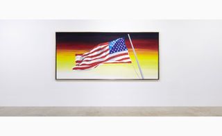 'Our Flag' by Ed Ruscha, 1987