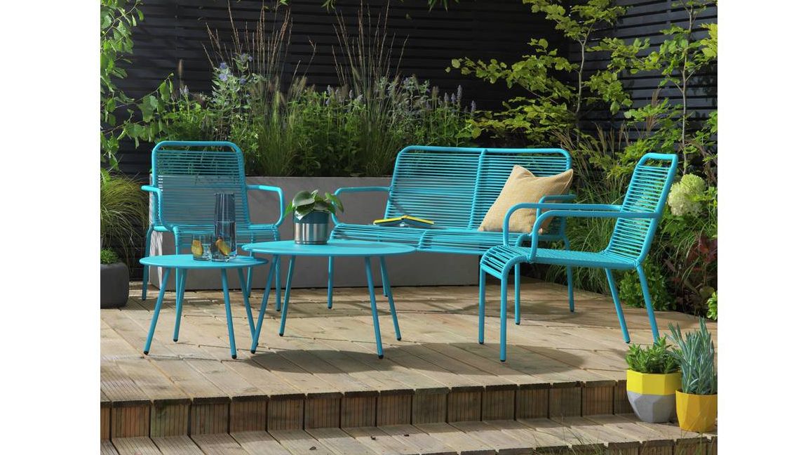 Stand out from the crowd with this tropical garden furniture from Argos perfect for use