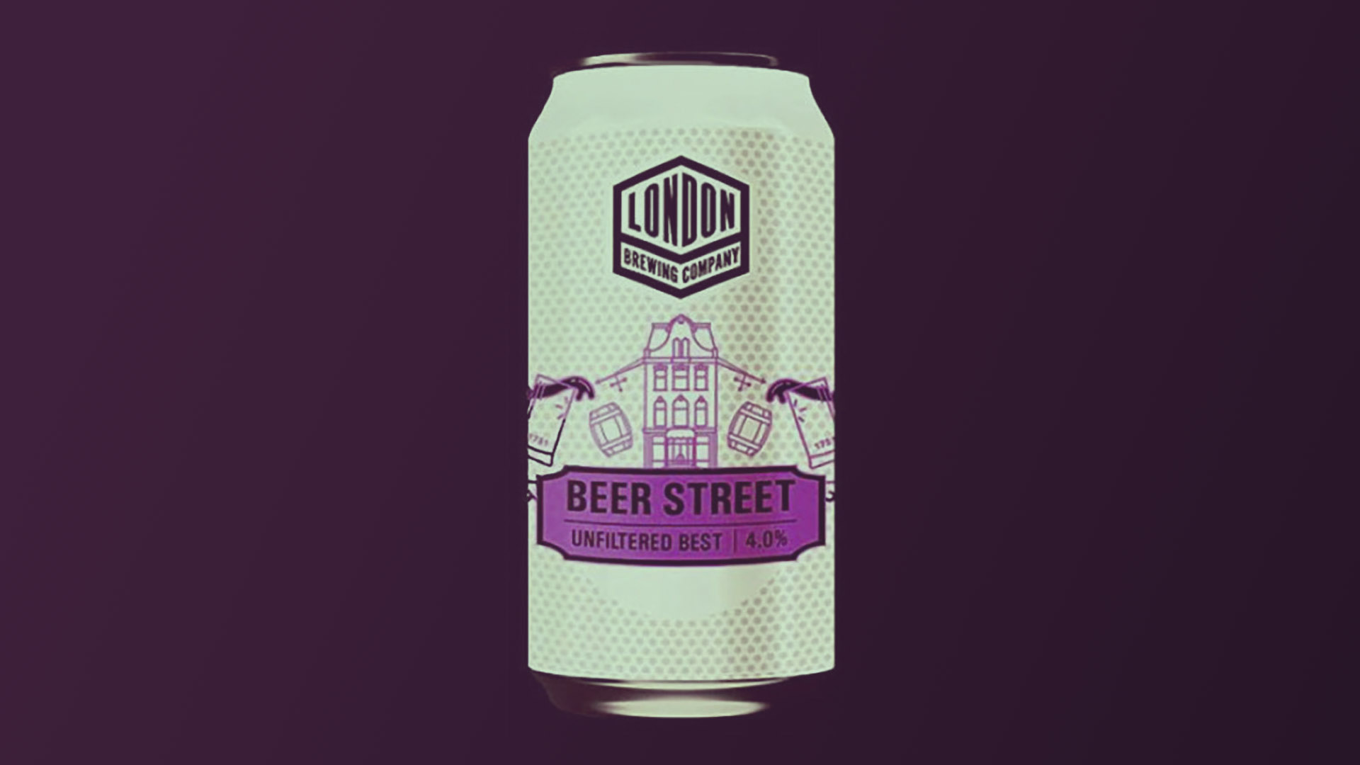 A picture of a can of Beer Street beer. 