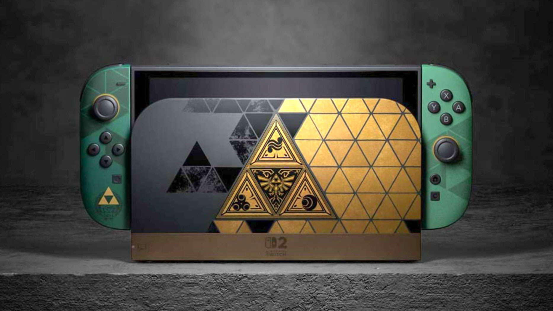 Limited Editon Zelda Switch 2 console