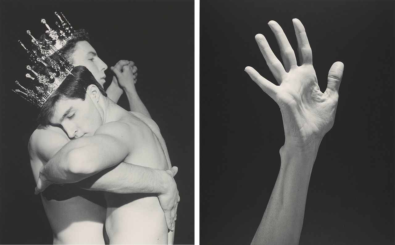 Two Men Dancing, 1984 and Lucinda&#039;s Hand, 1985