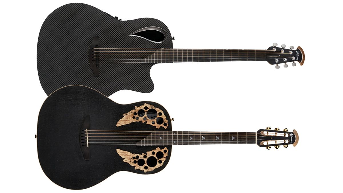 Ovation offers up two new Adamas carbonfiber black beauties Guitar World