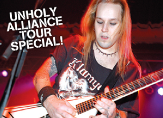Children Of Bodom S Alexi Laiho Interviews Slayer S Jeff Hanneman And Kerry King Guitar World I have to admit that i never heard of alexi laiho, nor did i click the link you provided, i did google alexi laiho signature guitar, and i saw a. children of bodom s alexi laiho