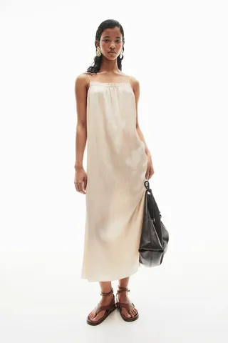 H&M Satin Slip Dress 