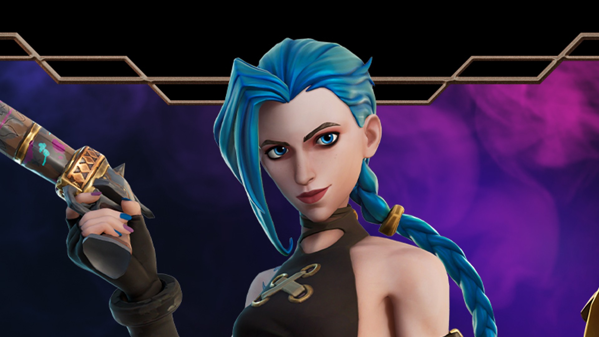 League Of Legends And Fortnite Collaboration Announced Here S How To Get The Jinx Skin Pc Gamer