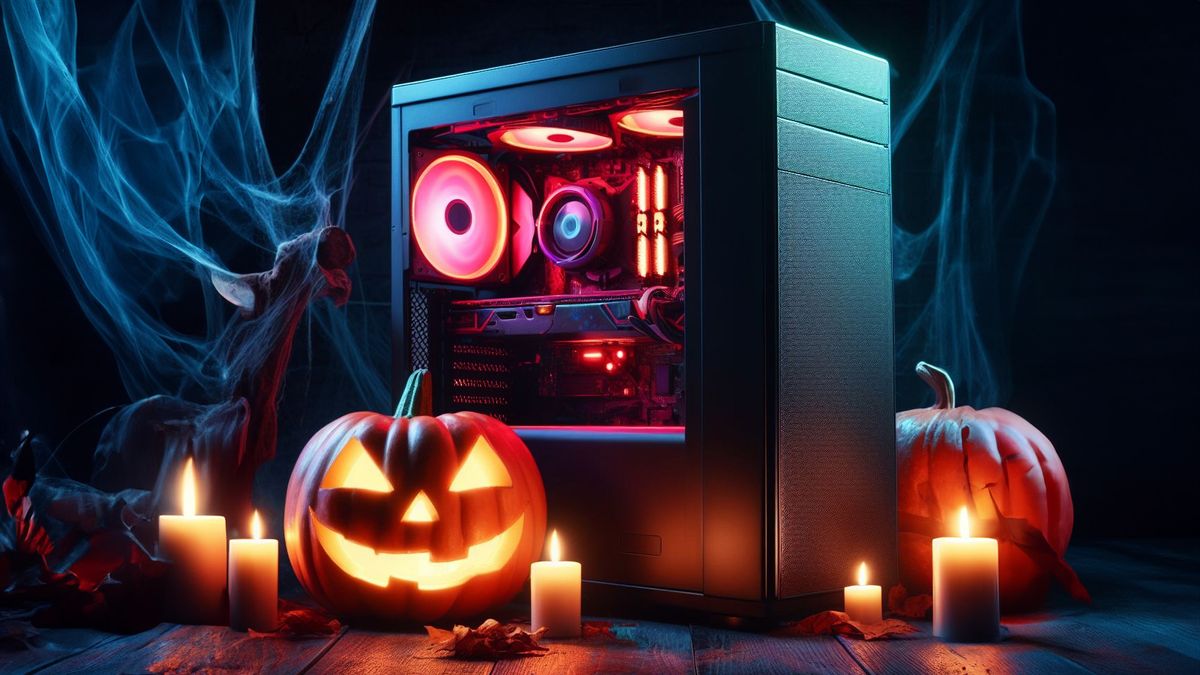 Spooky gaming PC