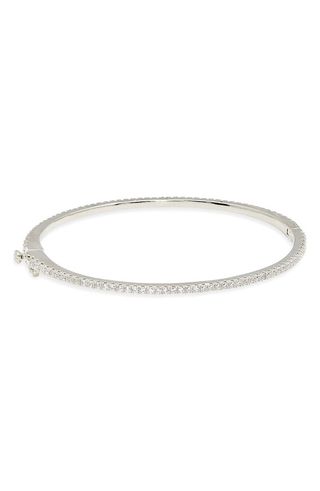 Delicate Cubic Zirconia Eternity Bangle