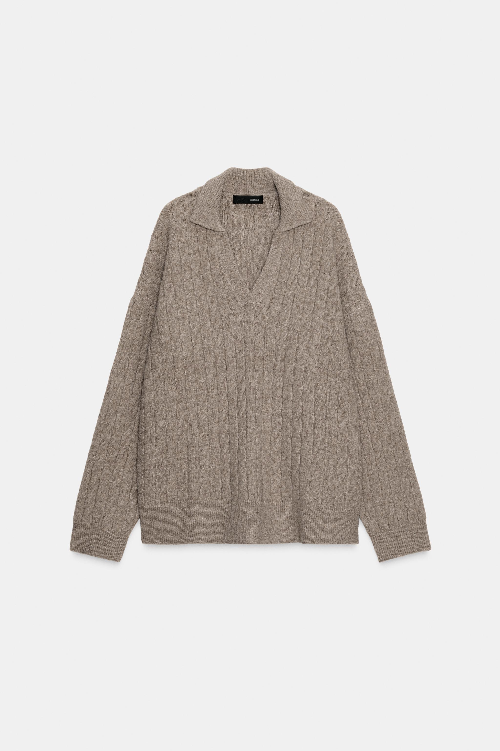 ZARA Cable Knit Jumper