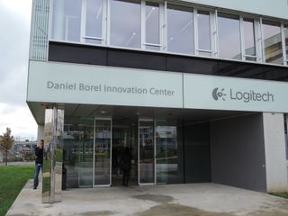 Welcome to the Daniel Borel Innovation Center, with a view on the Alps.