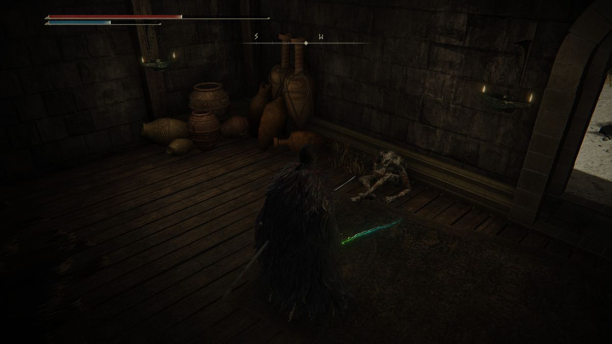 Screenshot showing Elden Ring: Shadow of the Erdtree's Hornsent Grandam, her location, quest rewards, and puzzle solutions