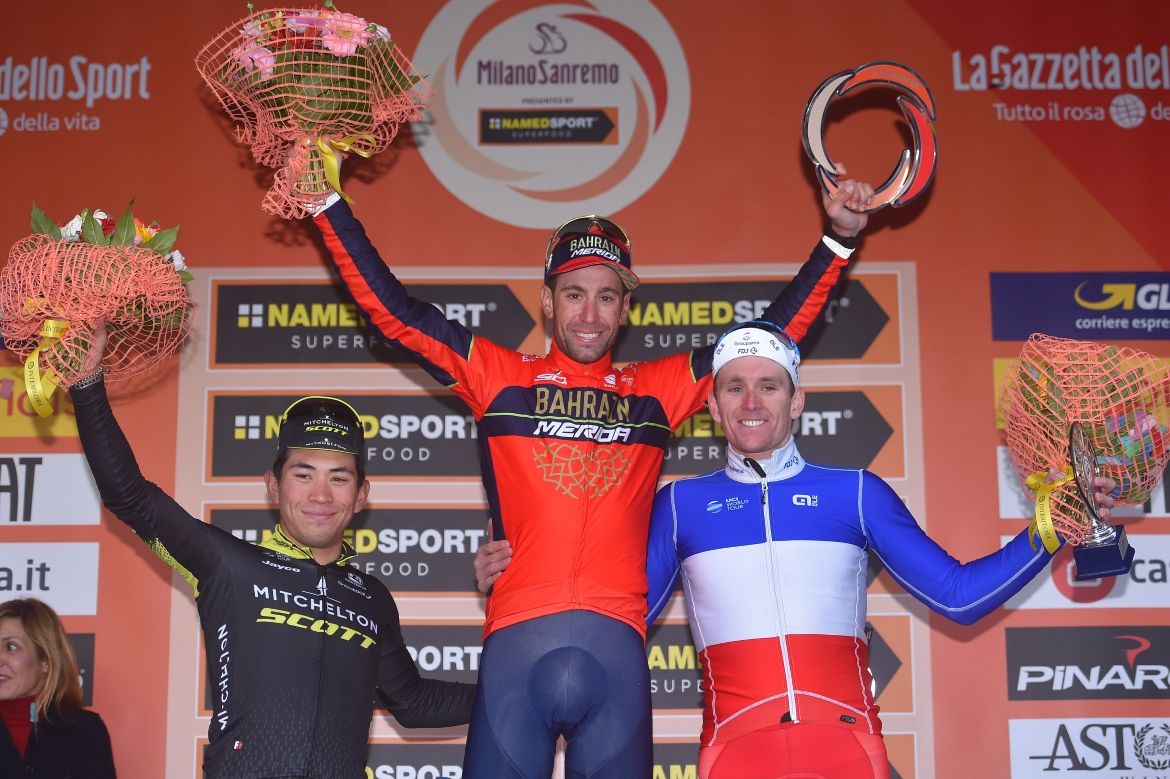 Celebration time on the podium