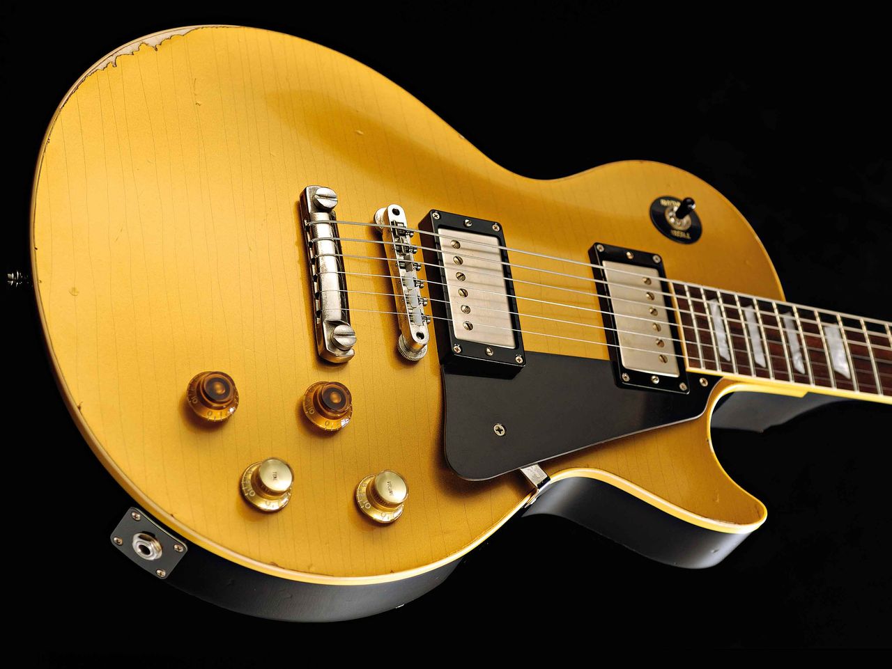 Based on a heavily-modded '55, the Bonamassa Goldtop