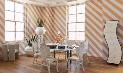 How to paint stripes on a wall - the expert guide