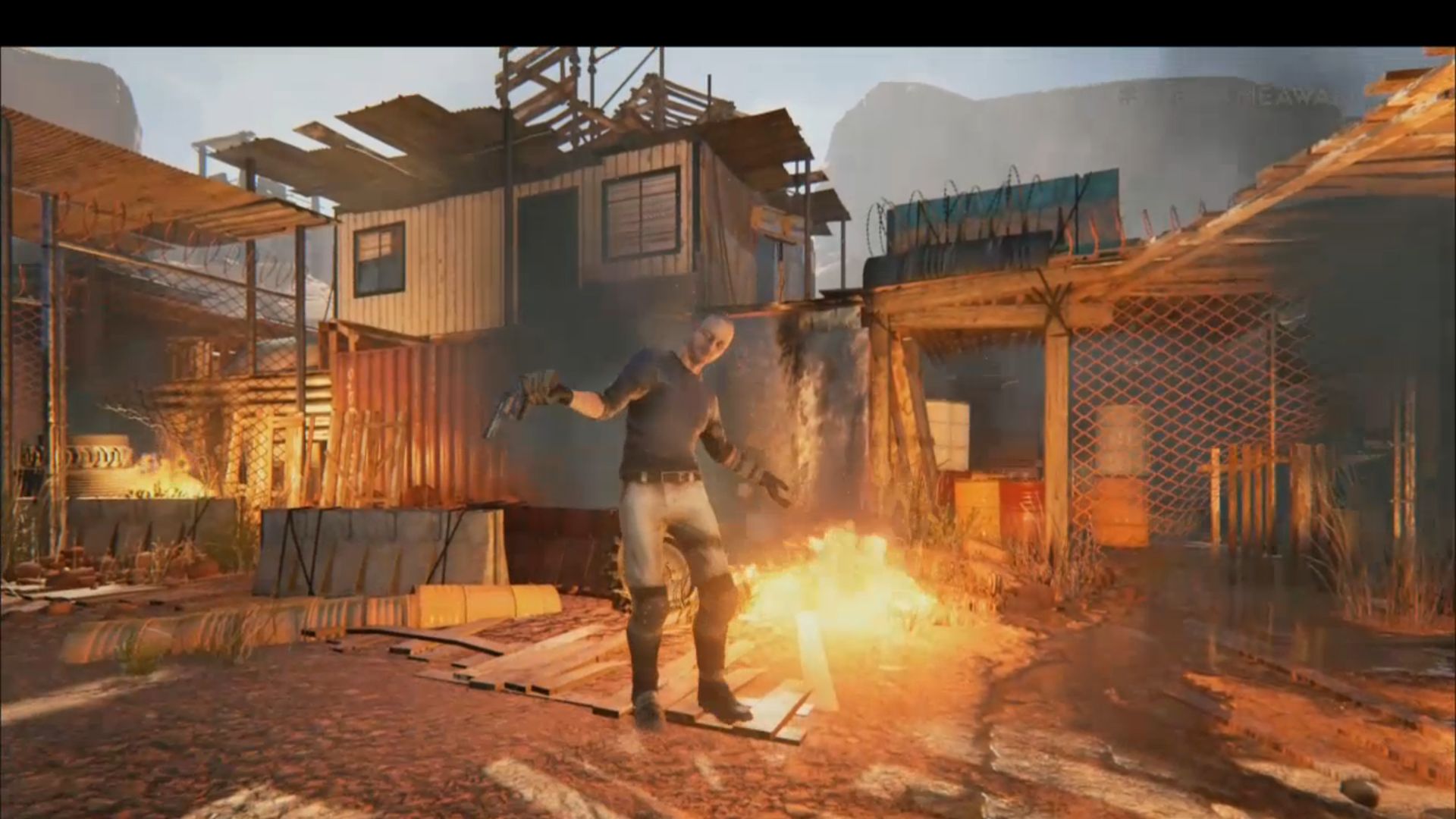 As for this guy, he turns into a zombie or something. The apocalypse is wild.