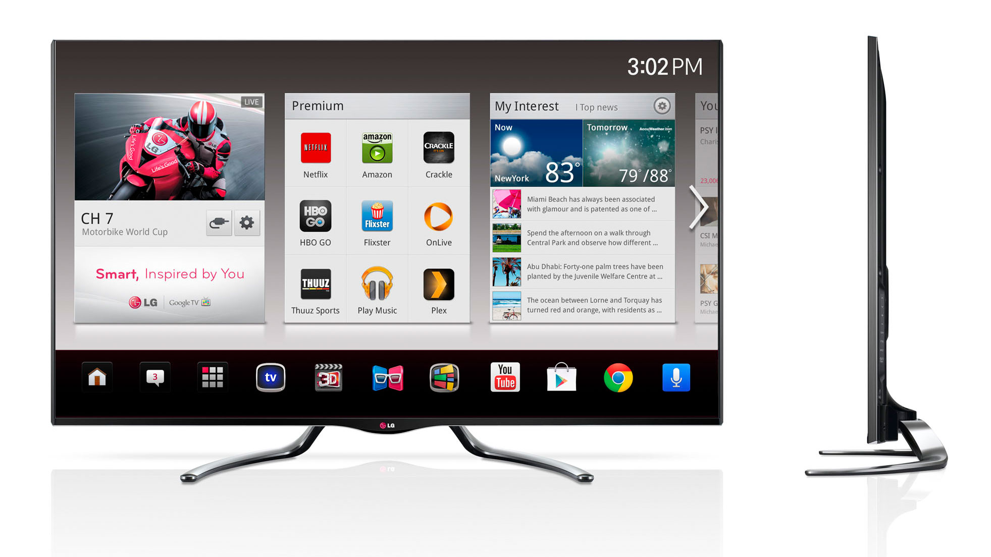 LG&#039;s new display will bring YouTube on TV to CES